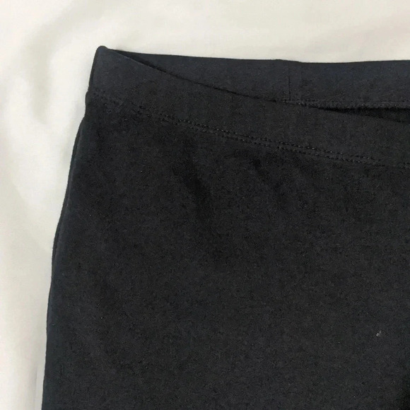 WHBM Stretch Ankle Side Slit Leggings, Color Black Size M - Picture 4 of 12